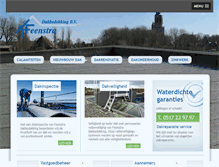 Tablet Screenshot of feenstra-dakbedekking.nl
